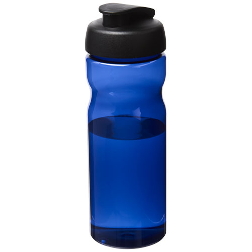 Bouteille de sport publicitaire 650ml Ocean Plastic H2O Active® Bleu / Noir